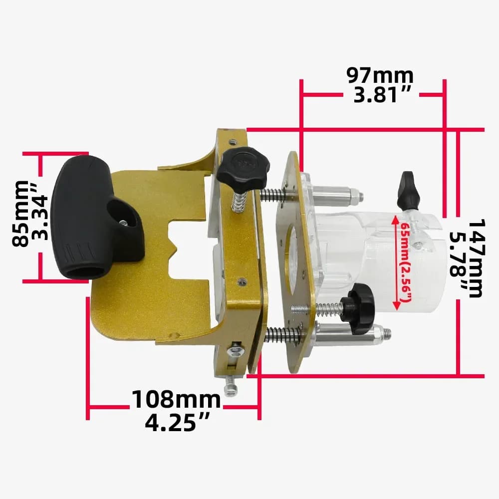 Pripomoček za čepanje za 65 mm obrezovalni stroj