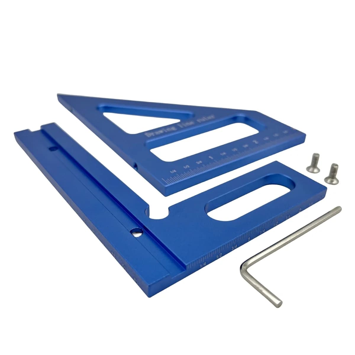 Aluminijasti trikotni kotnik 45/90 stopinj