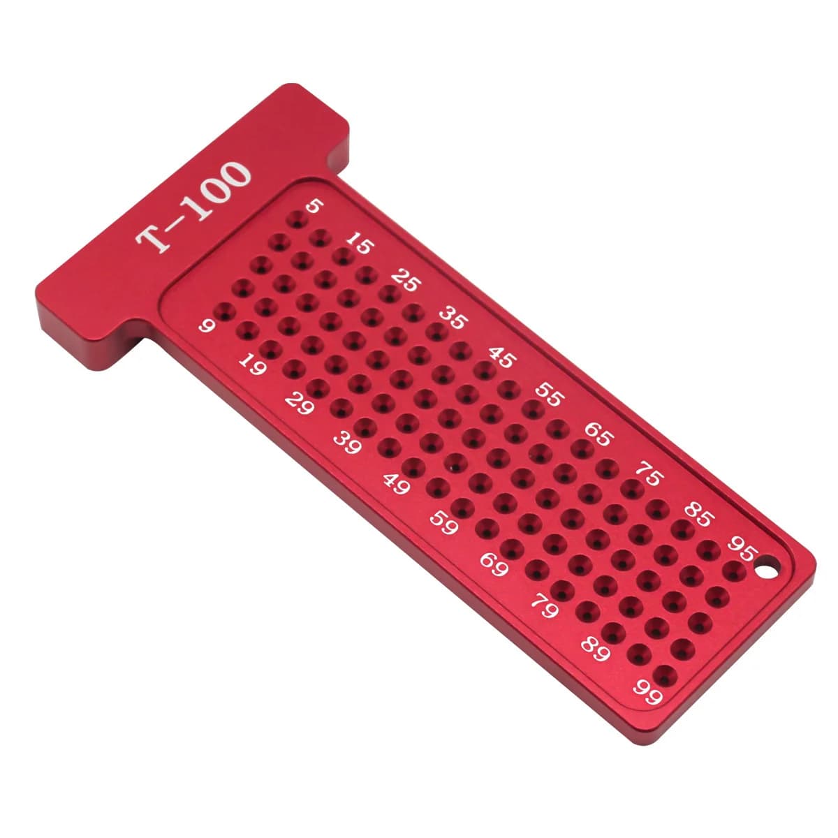Precizni T-metrski merilnik 100 mm za označevanje