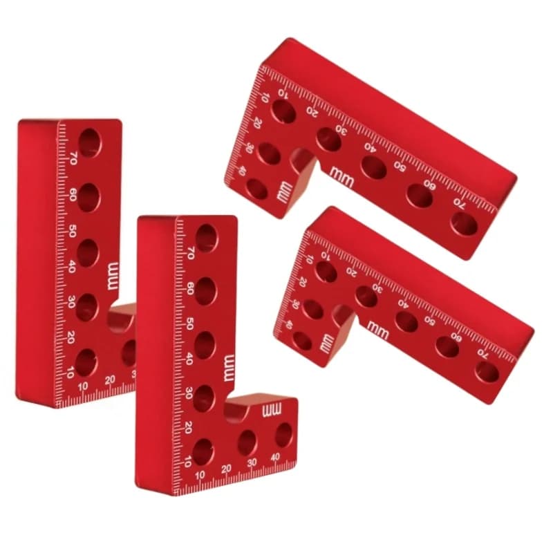 Aluminijasta vogalna sponka za pravi kot 90 stopinj