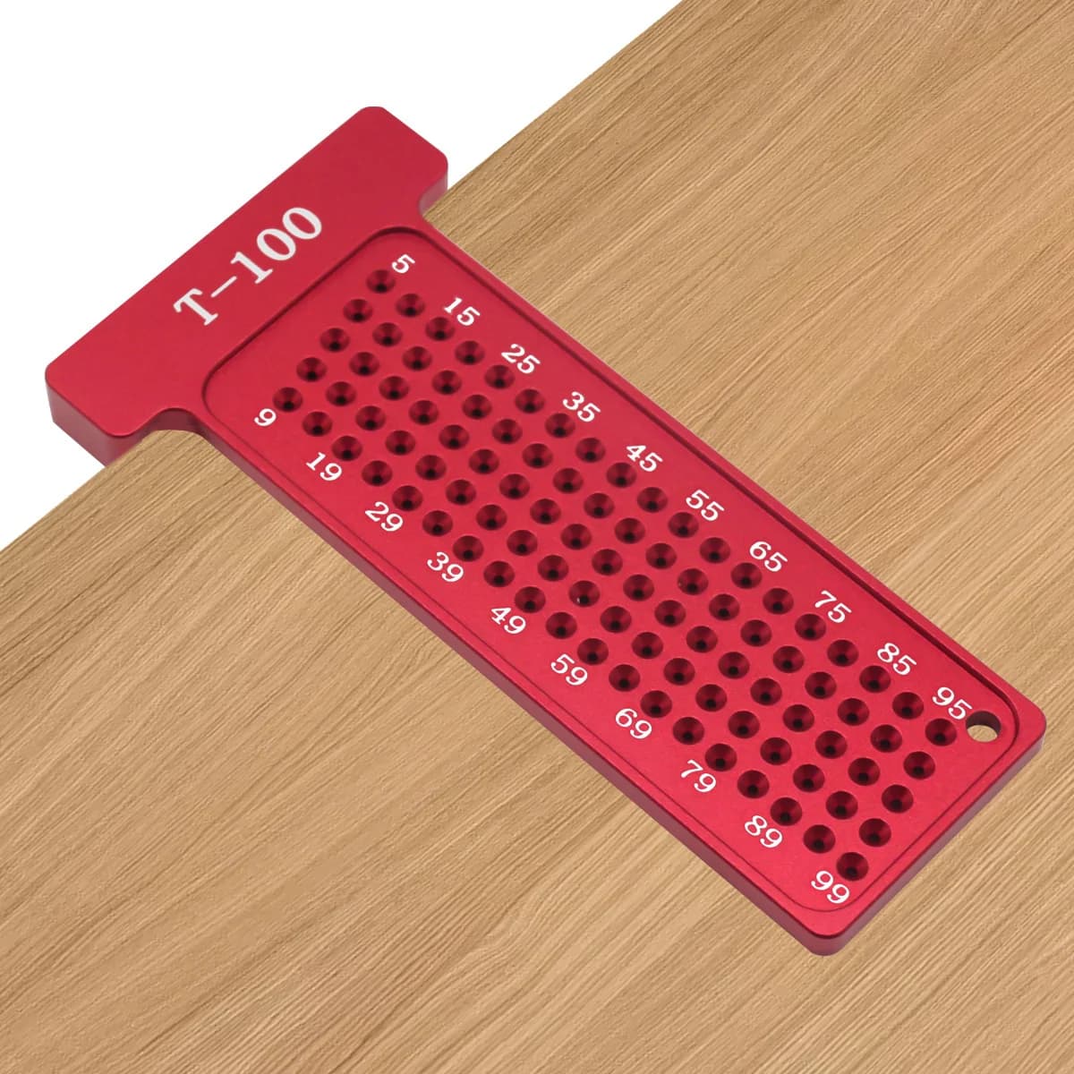 Precizni T-metrski merilnik 100 mm za označevanje