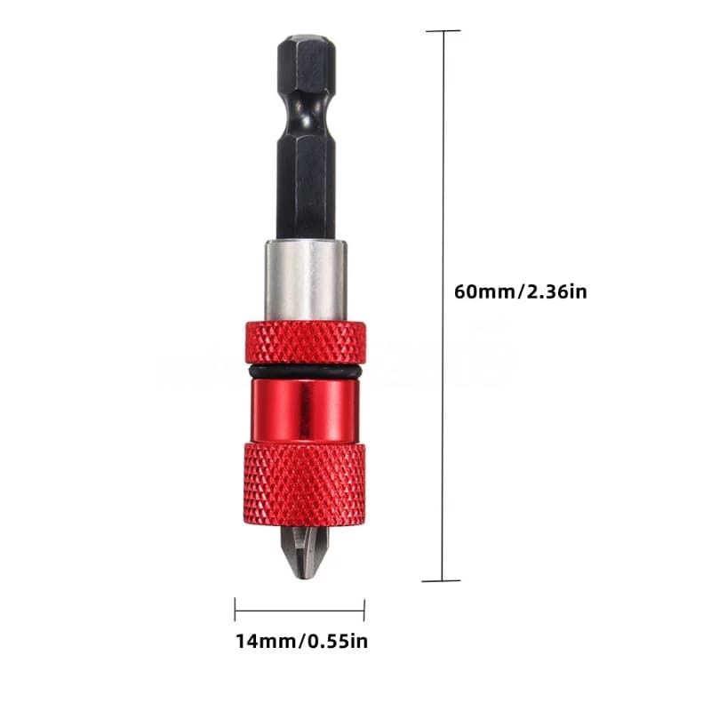 60 mm nastavljiva magnetna podaljšek za izvijač s šesterokotnim držalom